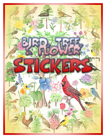 United States Flora & Fauna Stickers