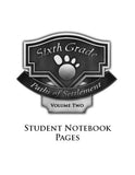 Paths of Settlement 1st Edition Student Notebook Pages