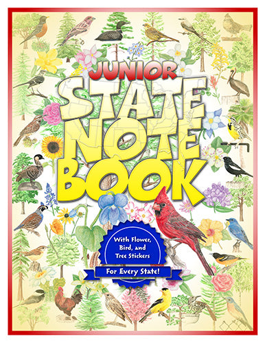 Junior State Notebook with Stickers