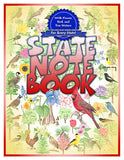 State Notebook with Stickers